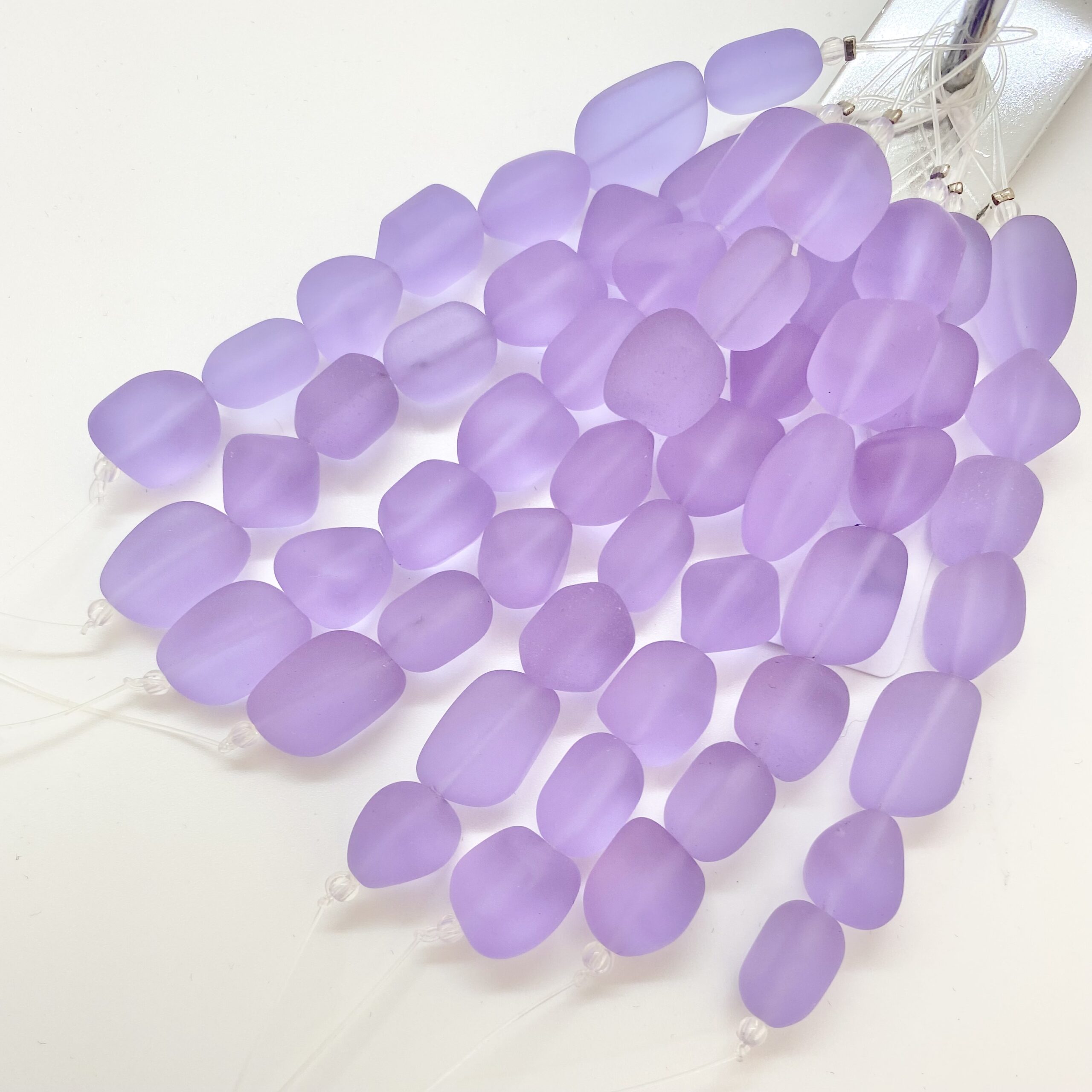 Cultured Sea Glass Beads